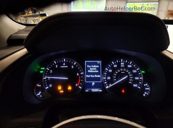 2T2BZMCA8HC069431 2017 LEXUS RX Серый Вид щитка приборов