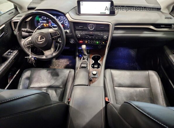 2T2BZMCA8HC069431 2017 LEXUS RX Серый Вид панели приборов