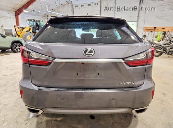 2T2BZMCA8HC069431 2017 LEXUS RX Серый Вид сзади