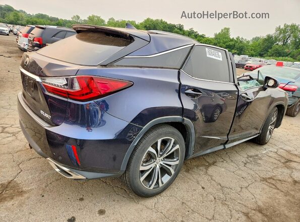 2T2BZMCA8HC077769 2017 LEXUS RX Blue Rear right