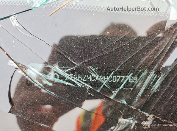 2T2BZMCA8HC077769 2017 LEXUS RX Blue VIN sticker view