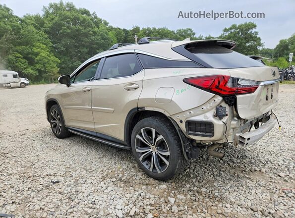 2T2BZMCA8HC085676 2017 LEXUS RX Beige Задня ліва чверть
