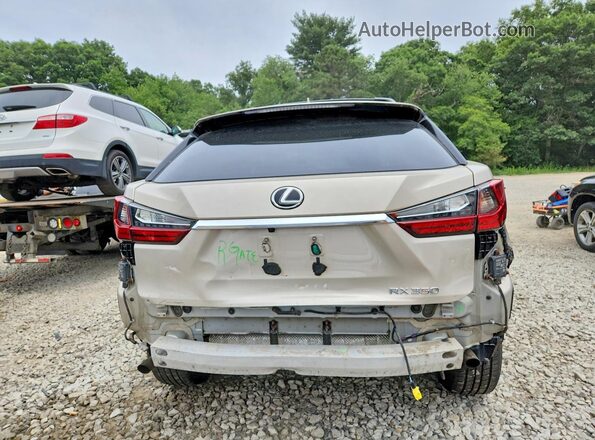 2T2BZMCA8HC085676 2017 LEXUS RX Beige Вид ззаду