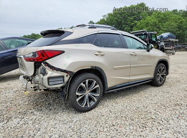2T2BZMCA8HC085676 2017 LEXUS RX Beige Задня права чверть