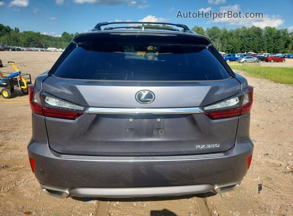 2T2BZMCA8HC087315 2017 LEXUS RX Gray უკანა ხედი
