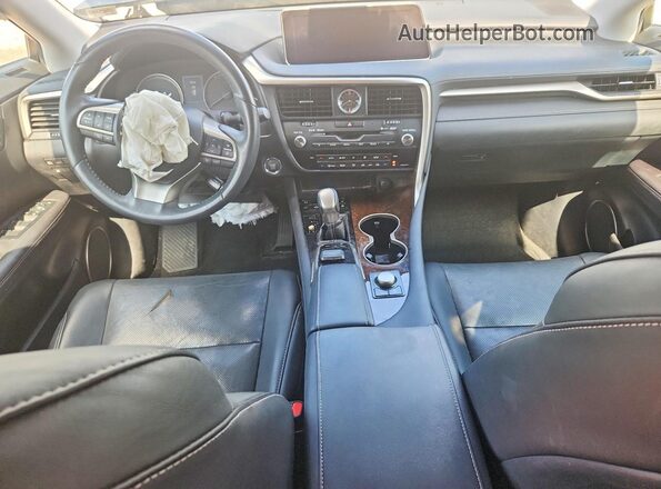 2T2BZMCA8HC087315 2017 LEXUS RX Gray წინა პანელის ხედი