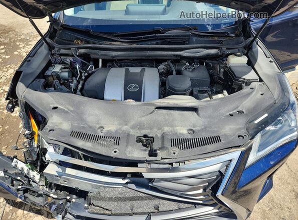 2T2BZMCA8HC108258 2017 LEXUS RX Blue ძრავის განყოფილების ხედი