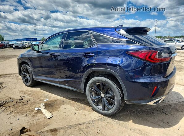 2T2BZMCA8HC108258 2017 LEXUS RX Blue უკანა მარცხენა