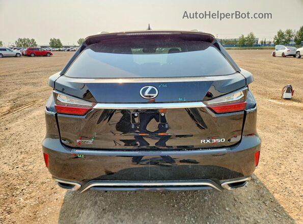 2T2BZMCA8JC140309 2018 LEXUS RX Черный Вид сзади