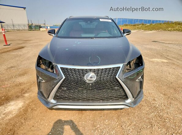 2T2BZMCA8JC140309 2018 LEXUS RX Черный Вид спереди