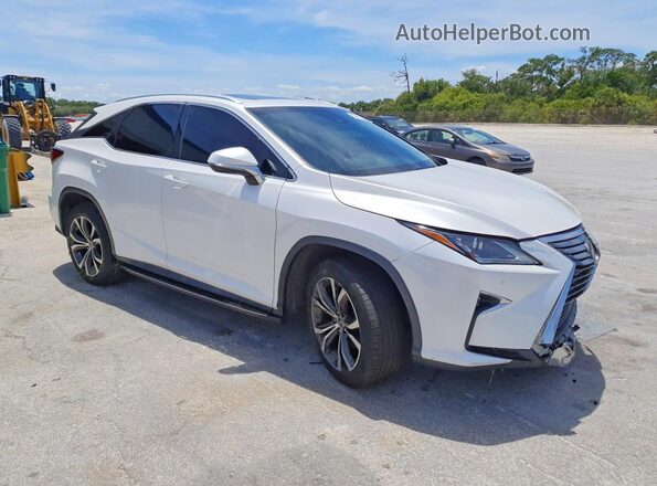 2T2BZMCA8JC140326 2018 LEXUS RX White Przód prawy