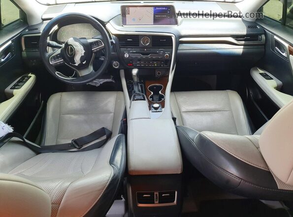 2T2BZMCA8JC140326 2018 LEXUS RX White Widok deski rozdzielczej