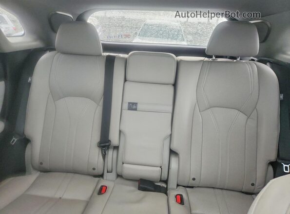2T2BZMCA8KC168872 2019 LEXUS RX Beige Rear seats view