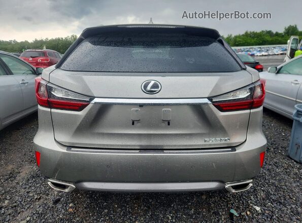 2T2BZMCA8KC168872 2019 LEXUS RX Beige Rear view