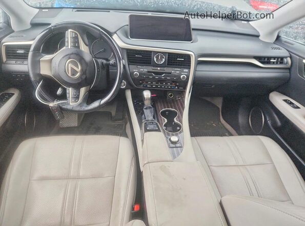2T2BZMCA8KC168872 2019 LEXUS RX Beige Dashboard view