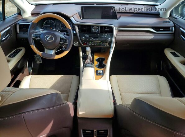 2T2BZMCA8KC192847 2019 LEXUS RX White Vista del salpicadero