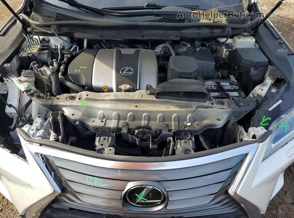 2T2BZMCA8KC192847 2019 LEXUS RX White Vista del compartimento del motor