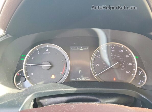 2T2BZMCA8KC192847 2019 LEXUS RX White Vista del cuadro de instrumentos