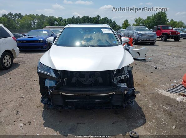 2T2BZMCA8KC204589 2019 LEXUS RX 350 White Widok wnętrza z tyłu