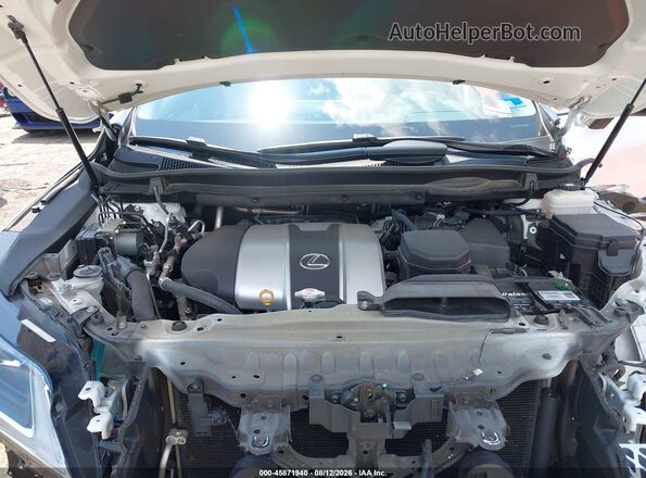 2T2BZMCA8KC204589 2019 LEXUS RX 350 White Widok z tyłu