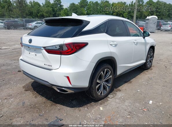 2T2BZMCA8KC204589 2019 LEXUS RX 350 White Tył prawy