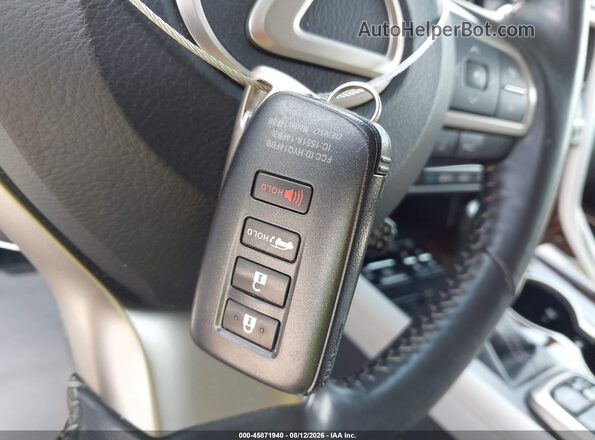 2T2BZMCA8KC204589 2019 LEXUS RX 350 White Widok deski rozdzielczej