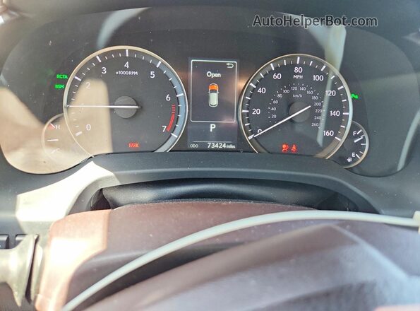 2T2BZMCA9GC020365 2016 LEXUS RX Brown Widok zestawu wskaźników