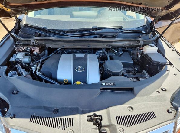 2T2BZMCA9GC020365 2016 LEXUS RX Brown Widok komory silnika