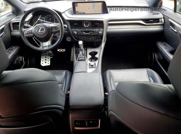 2T2BZMCA9GC028823 2016 LEXUS RX Black Вид панелі приладів