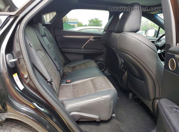 2T2BZMCA9GC028823 2016 LEXUS RX Black Вид задньої частини салону