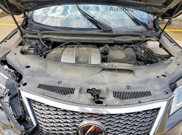 2T2BZMCA9GC028823 2016 LEXUS RX Black Вид підкапотного простору