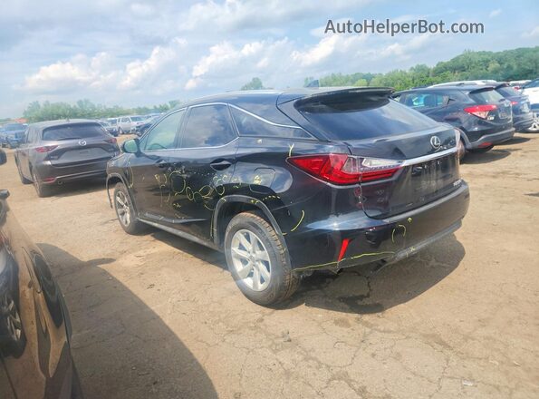 2T2BZMCA9GC031155 2016 LEXUS RX Black Trasero izquierdo