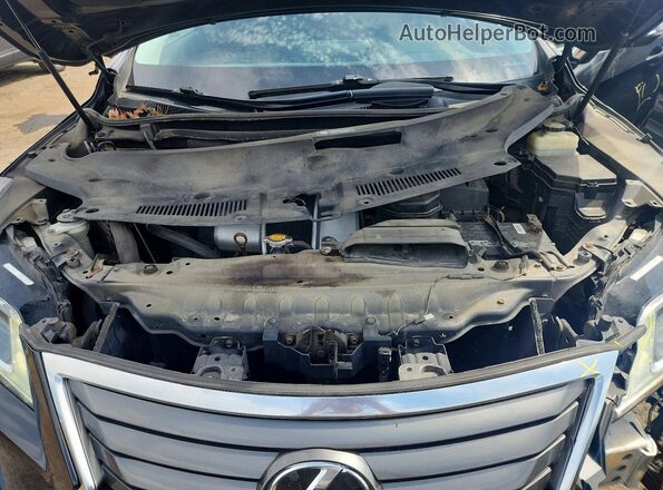 2T2BZMCA9GC031155 2016 LEXUS RX Black Vista del compartimento del motor