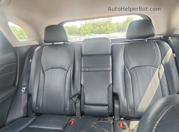 2T2BZMCA9GC031155 2016 LEXUS RX Black Vista de los asientos traseros