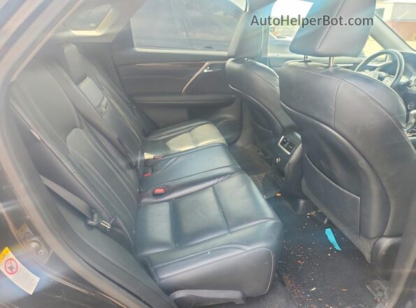 2T2BZMCA9GC031155 2016 LEXUS RX Black Vista interior trasera