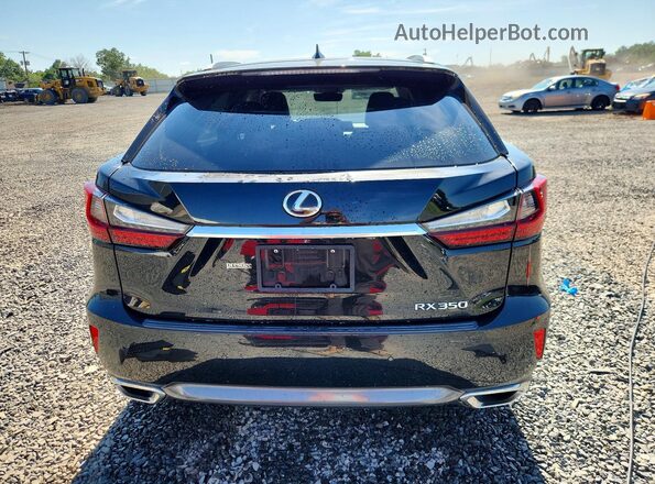2T2BZMCA9JC152646 2018 LEXUS RX Черный Вид сзади