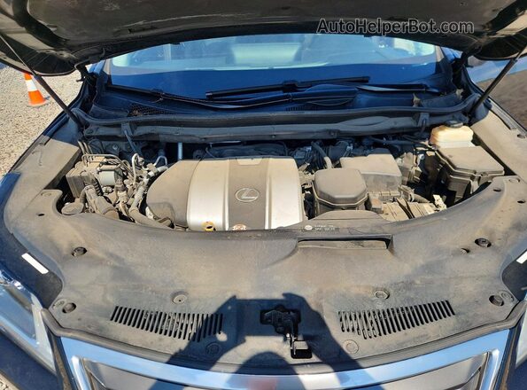 2T2BZMCA9JC152646 2018 LEXUS RX Черный Вид подкапотного пространства