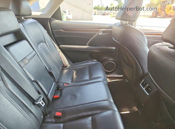 2T2BZMCA9JC152646 2018 LEXUS RX Черный Вид задней части салона