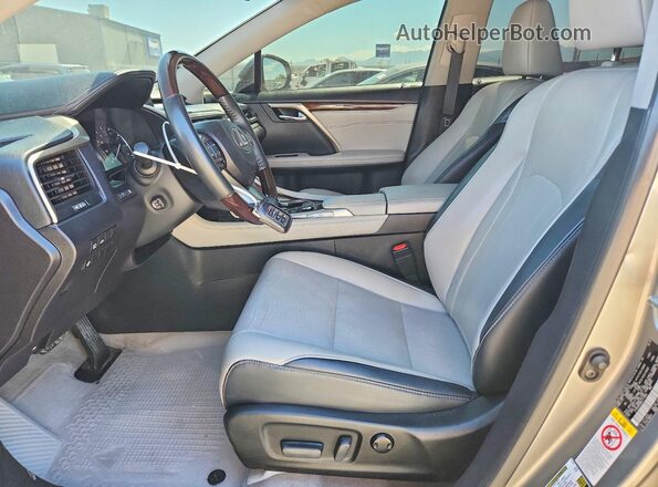2T2BZMCA9KC171960 2019 LEXUS RX Gray Սալոնի դիմացի տեսք