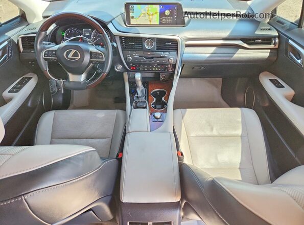 2T2BZMCA9KC171960 2019 LEXUS RX Gray Առջևի վահանակի տեսք