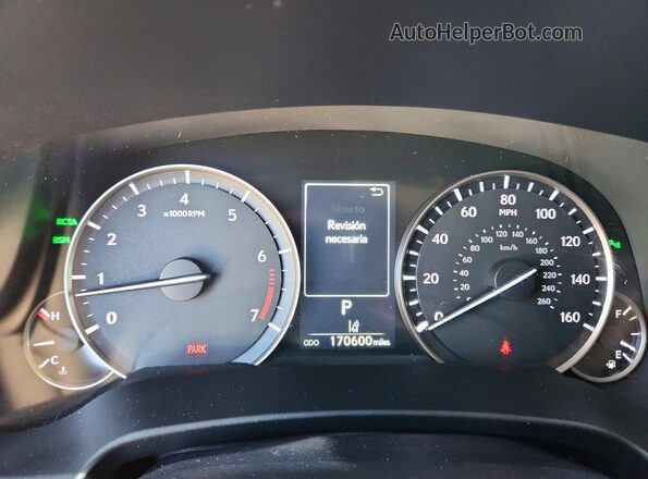 2T2BZMCA9KC171960 2019 LEXUS RX Gray Սարքավորումների վահանակի տեսք