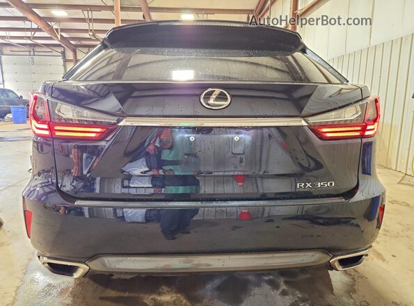2T2BZMCA9KC211342 2019 LEXUS RX Blue Widok z tyłu