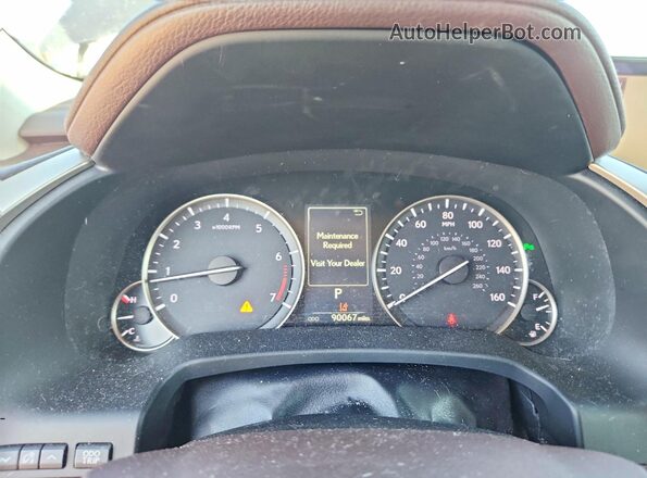 2T2BZMCAXGC003879 2016 LEXUS RX Blue Սարքավորումների վահանակի տեսք
