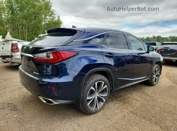2T2BZMCAXGC020147 2016 LEXUS RX Синий Задняя правая четверть