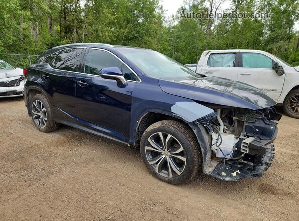 2T2BZMCAXGC020147 2016 LEXUS RX Синий Передняя правая четверть