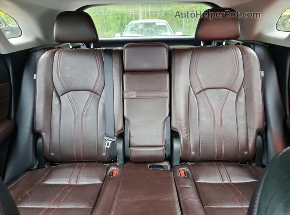 2T2BZMCAXGC020147 2016 LEXUS RX Синий Вид задних сидений