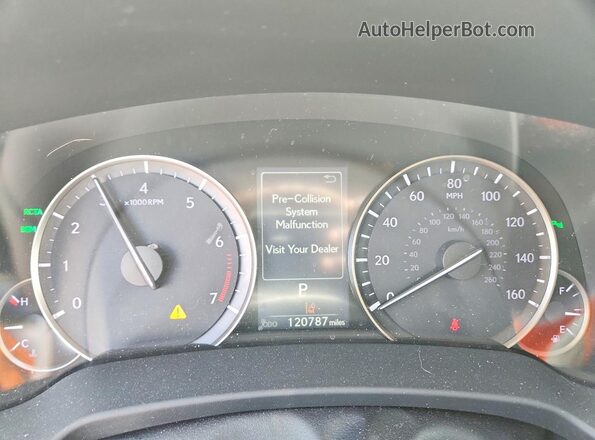 2T2BZMCAXGC031438 2016 LEXUS RX Белый Вид щитка приборов