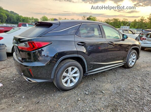 2T2BZMCAXGC045873 2016 LEXUS RX Black Задня права чверть