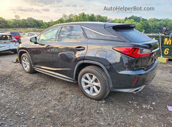 2T2BZMCAXGC045873 2016 LEXUS RX Black Задня ліва чверть