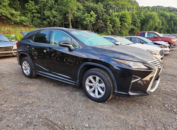 2T2BZMCAXGC045873 2016 LEXUS RX Black Передня права чверть